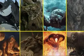 《魔戒》十大怪兽，树人只排七，炎魔最变态图片