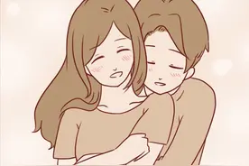 他背着妻子，在家里约会前女友，漫画揭秘男人出轨时的真实想法图片