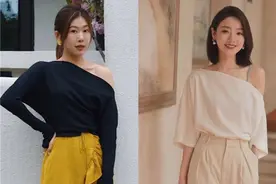 真正有品位的女人，不穿长T恤、不穿单车裤，这样打扮更气质高级图片