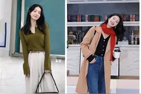 身高158以下的女生，建议裤子“穿松不穿紧”，显高显瘦还不拖沓图片