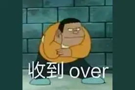 收到over表情包图片