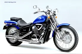 车型历史图库：Honda 经典太子车 NV400 Steed图片