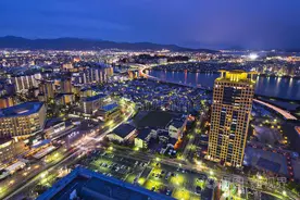 日本第六大城市福冈，放在中国相当于什么水平？图片