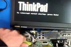 一把螺丝刀搞定笔记本BIOS密码，安全专家演示破解过程图片