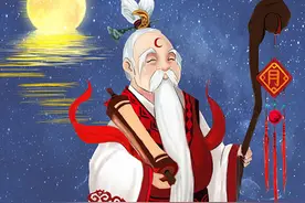 月老：中国民间传说中的姻缘之神，以红绳牵引良缘图片