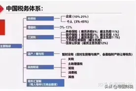世界主要国家（地区）税收体系一览图片