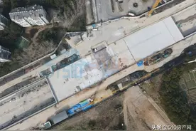 有望明年通车！这条重点道路隧道迎来主体封顶，实景图看起来图片