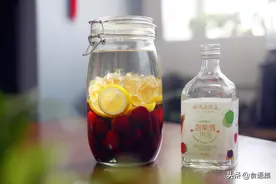 樱桃柠檬泡果酒，我想我是真的爱上你了图片
