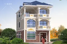 小面宽大进深的房子怎么设计才合理？这款7X12米三层别墅可参考图片