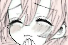 黑白日系动漫头像图片