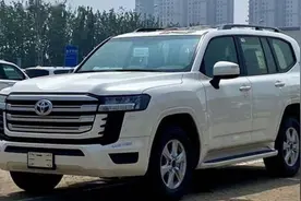 搭3.5T V6发动机！全新丰田兰德酷路泽实车图，预计80万元左右起售图片