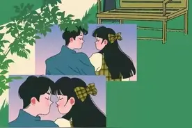 为什么女生接吻的时候，总喜欢伸舌头？漫画揭秘图片