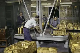 美联储无权阻止中国运黄金,998吨黄金分批运往中国,或会清零美债图片