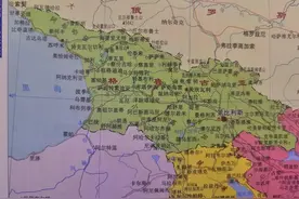 世界地图变迁史—亚洲格鲁吉亚图片