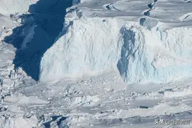 南极冰川又出事了！45公里长冰架开始断裂，未来海平面将上升图片