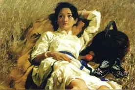 周迅18岁时曾做人体模特，油画曝光才被大众熟知，一幅画卖184万图片