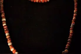 中国及周边地区|战国红缟玛瑙（公元前475年-公元前221年）图片