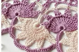 「钩编图解」17 种“自然”钩针图案，也许用得到图片