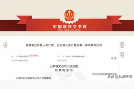 云南一女子不愿大姐夫调解家事，跳车身亡，丈夫被判三缓四图片