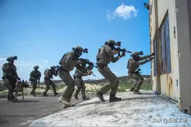 美军特种兵CQB战术很厉害？遇到解放军野战轻步兵战术：就是送死图片