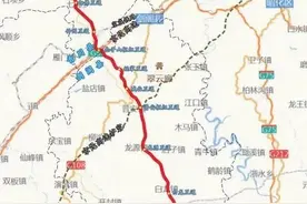 连接青川、阆中、蓬安、岳池、合川的高速纳入重庆市最新交通规划图片