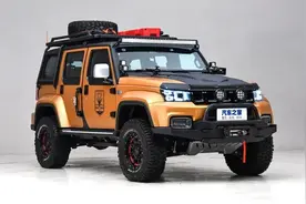 BJ40可可西里版：中国越野车太卷，原厂自带竞技杠/绞盘/升高套件图片