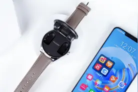 华为WATCH Buds体验：首款弹盖磁吸式耳机手表，二合一轻装出行图片