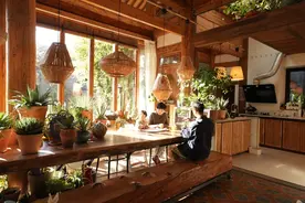 这夫妻靠自己，把200m²四合院改成“秘密花园”，活成最幸福北漂图片