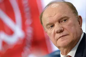 久加诺夫：四次竞选排第二，不承认结果，但在大是大非上支持普京图片