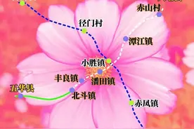 广东省规划中梅州市梅南镇至潮州市古巷镇的高速线路走向图片