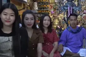 泰国一男子同时娶了七个貌美如花的老婆！国内网友:太羡慕！图片