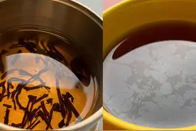 茶水表面有层膜，是茶脏了还是茶杯脏了？图片