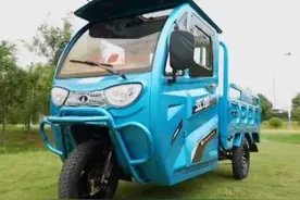 能拉2000斤，五羊、金彭发布两款三轮车，遮风挡雨，全国上牌上路图片