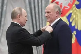 久加诺夫预言：普京将有新的胜利阅兵，再现两人的特殊关系图片