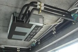 中央空调不能小瞧安装标准，空调室内机的安装需要遵守3+2的准则图片