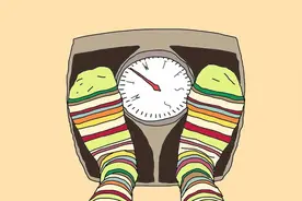 你确定你：称对了体重？图片