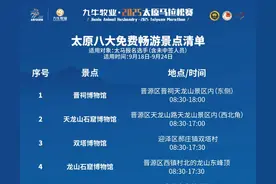 预约攻略｜2025太马八大景点免费游图片