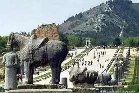 乾陵：中国帝王陵墓建筑史上的奇迹，带你全面了解它的历史追踪图片