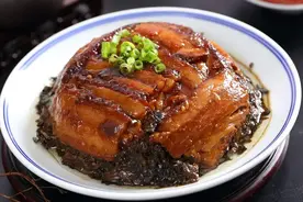 今天教你如何做好一碗地道的烧白图片