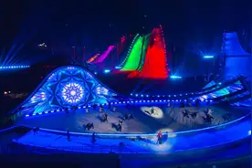 燃情冰雪 拼出未来 | 体育生变身舞蹈演员“长城”脚下展现河北风采图片