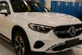 国产新款奔驰GLC实车图片曝光，内饰豪华，对标宝马x3、奥迪Q5图片