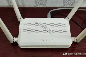 宽带光猫后面的四个网口，原来区别很大，插错了还会导致网速变慢图片