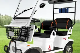 3款带雨棚的电动四轮车来了，价格不到7000元，适合老年人骑行图片