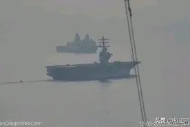 美国最古老航母战斗群，正向我们驶来图片
