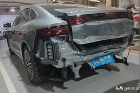 21万买辆比亚迪汉，才开几百公里就被追尾！该不该要车辆贬值费？图片
