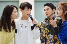 给“《浪姐3》中情史复杂的十位姐姐”排名，阿娇第三，张蔷第八图片