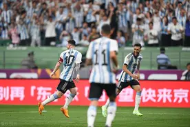 热身赛-梅西81秒闪击 打进生涯最快进球 阿根廷2-0澳大利亚图片