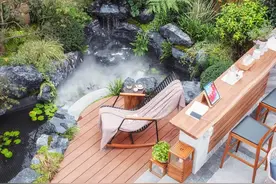 60㎡小面积庭院，想要满足大菜园、休息、赏景三大需求，赶快试试图片