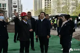 太原市清徐县：李福贵调研教育领域重点项目建设图片