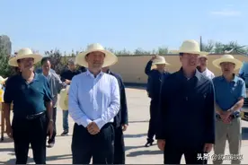 省政协副主席贠建民在武威调研 柳鹏杜尊贤段昌盛鞠毅等一同调研图片